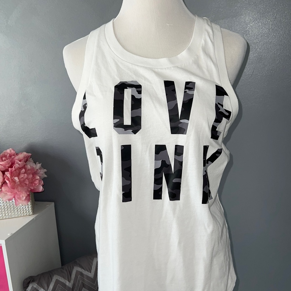 PINK camo tank